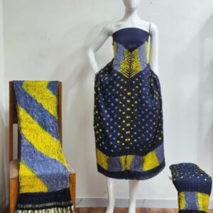 Shiori Suit – Modal Silk Shibori & Bandhani 08