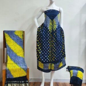 Shiori Suit – Modal Silk Shibori & Bandhani 05