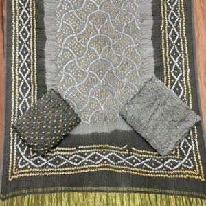 Bandhani Suit – Modal Silk Barik Bandhej 06