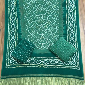 Bandhani Suit – Modal Silk Barik Bandhej 08