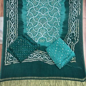 Bandhani Suit – Modal Silk Barik Bandhej 02