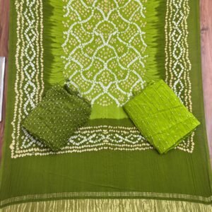 Bandhani Suit – Modal Silk Barik Bandhej 05