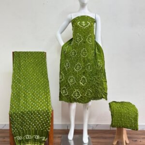 Bandhani Suit – Modal Silk Fancy Barik Bandhej 23