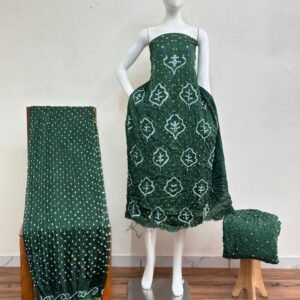 Bandhani Suit – Modal Silk Fancy Barik Bandhej 26